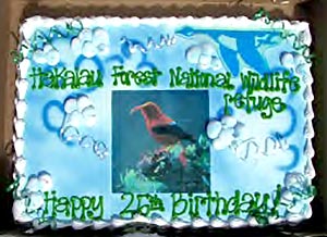Hakalau birthday cake | Friends of Hakalau Forest