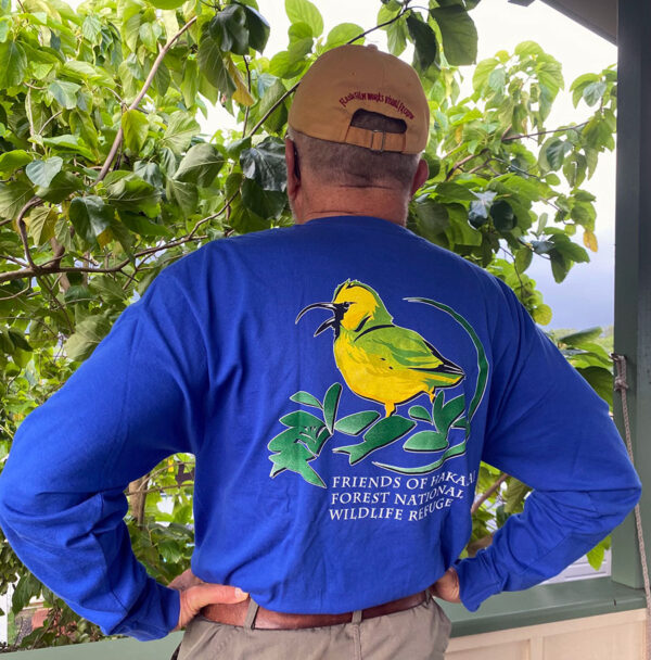 Friends of Hakalau Forest Logo Long Sleeve T-Shirt