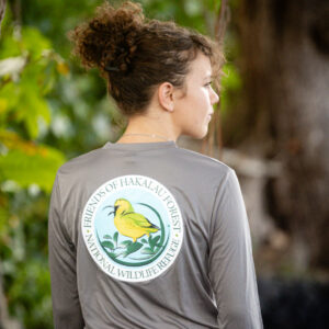 T-Shirt-Women's Dry Fit Logo V-Neck Shirt Long Sleeve-Sport Graphite