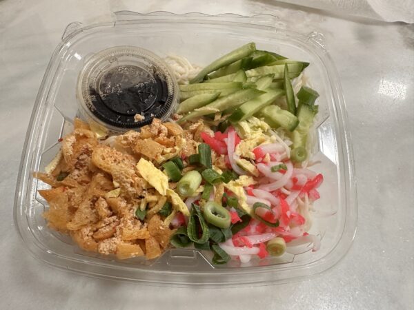 Lunch Option 2-Oshiro’s Somen Salad (Tofu) Vegetarian