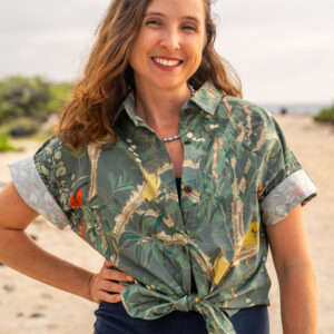 Blouse Women's-Hakalau Forest NWR x David Shepard Hawai'i Exclusive +FREE Print