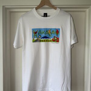 T-shirt Unisex Maile Melrose Hakalau Art Short Sleeve White